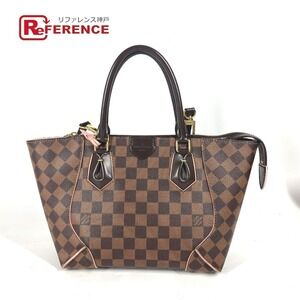 Louis Vuitton Damier Kaisa Bag Crossbody Handbag Rose Pink Ballerine Brown